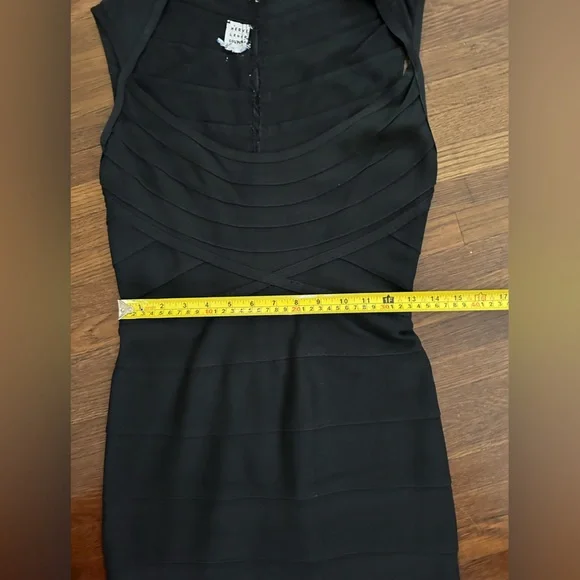 Herve Leger Icon Bandage Mini Dress - Picture 4 of 9